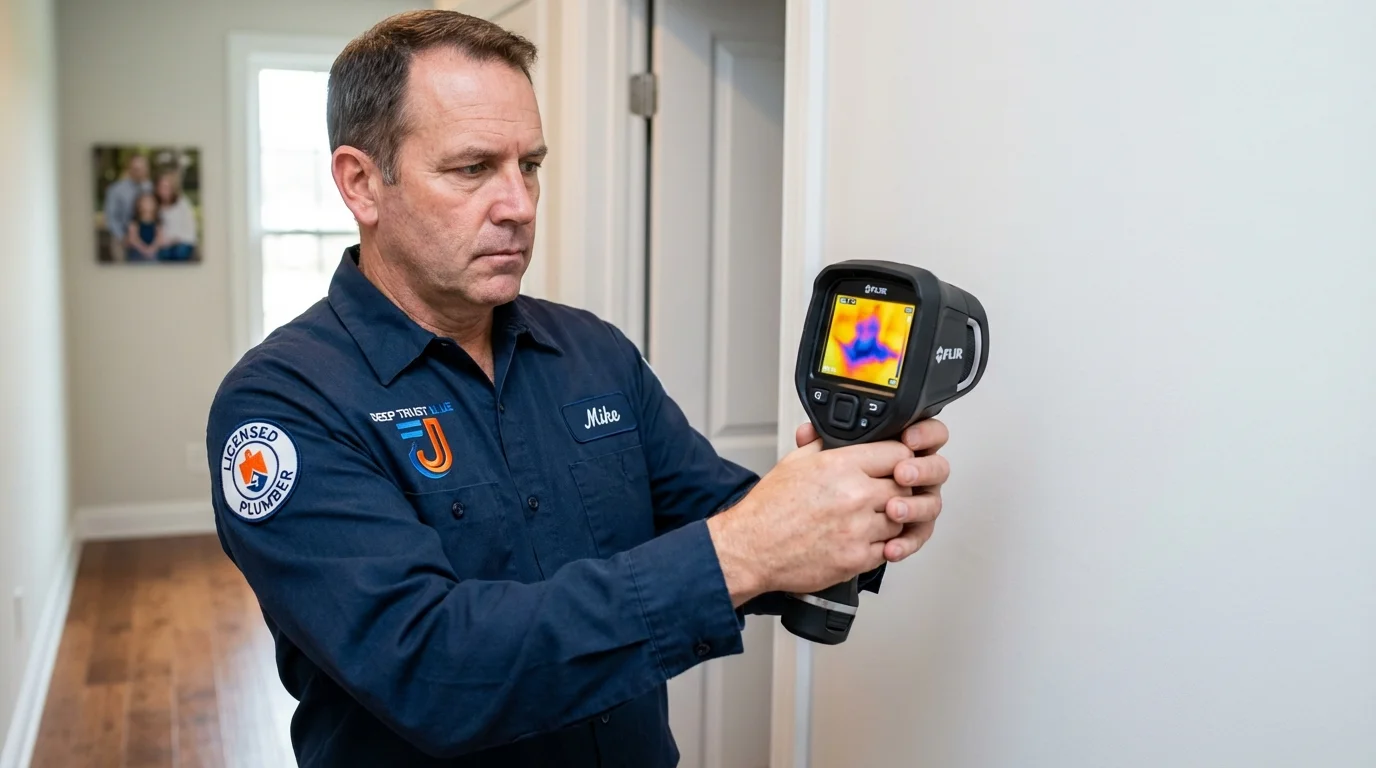 Thermal imaging leak detection by Johns Plumbing LLC in Eloy
